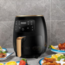 Air Fryer Inox 1400W – Potência, Toque e Segurança