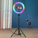 Ring Light RGB c/ Tripé Suporte